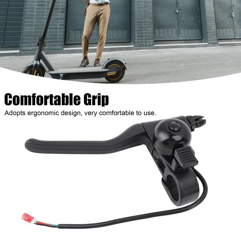 POENVFPO Electric Scooter Brake Grip, Anti Slip Nylon Handle Scooter Brake Lever for Durable DIY Replacement for Enthusiasts and Daily Commute Maintenance
