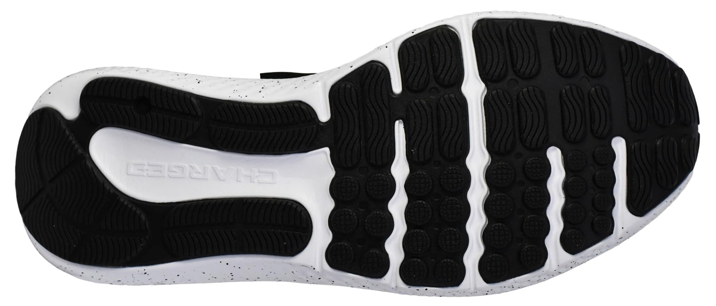 Under Armour Men's Charged Surge 4, (004) Black/Anthracite/Ares Red, 4, US
