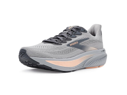 Brooks Women's Ghost 17 Alloy/Blackened Pearl/Peach 13 Medium