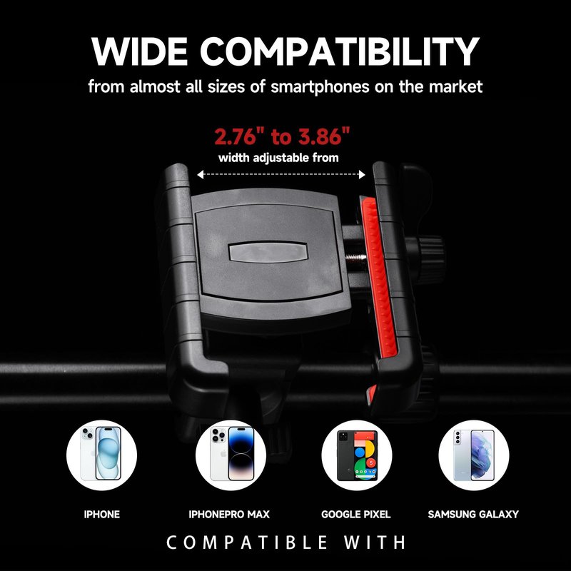 Easy Golf Cart Phone Holder Mount Compatible with EZGO for Club Car for Yamaha Golf Cart Accessories,Universal Phone Holder Compatible with iPhone for Galaxy and Smartphones Golf Cart Accessories