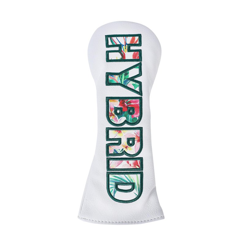 Golf Club Head Covers - Premium Leather Driver, 3 & 5 Fairway Wood, Hybrid Headcovers, Putter Covers for Blade and Mallet, and Alignment Stick Covers (Set)