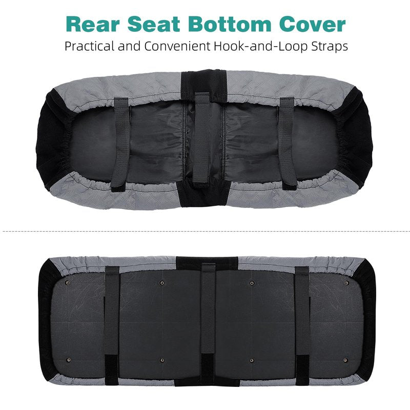 Roykaw Cool Golf Cart Seat Cover, TXT Seat Covers with Breathable Material, Universal Compatible with EZGO TXT Front Seat, Double-Layer Fabric for Non-Slip and Comfortable