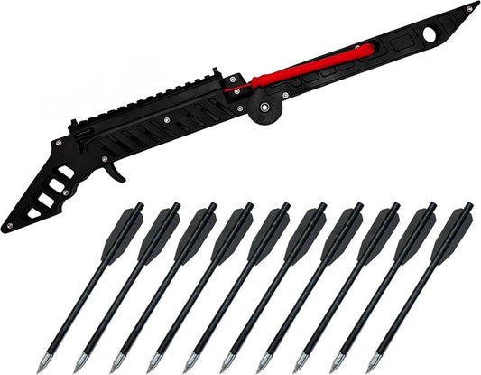 Folding Crossbow - Professional Portable Archery Equipment for Adults | Lightweight & Easy Storage