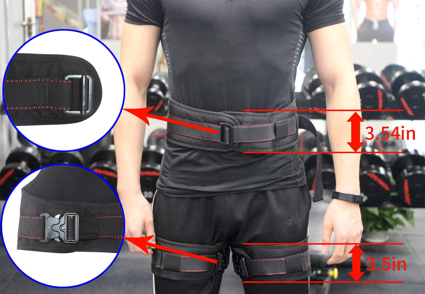 DASKING Pro Yoga Resistance Band - Heavy Duty Bungee Cord for Home Gym, Pilates & Agility Training(Weight Class-4)