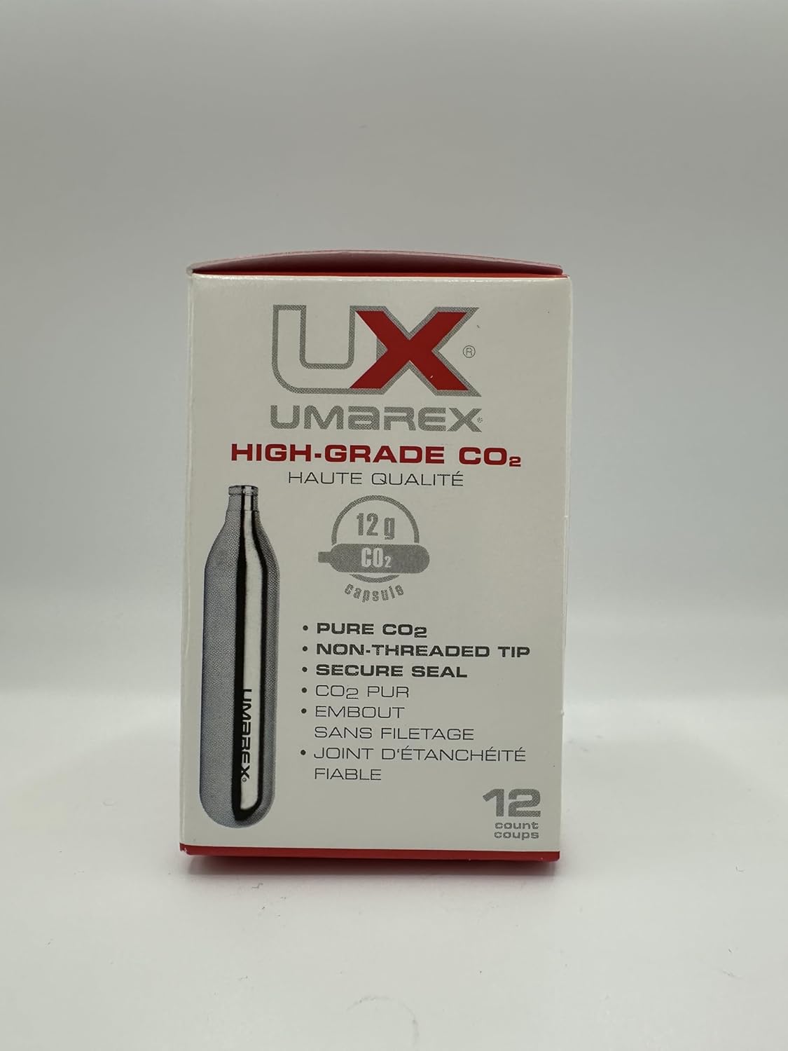 High-Grade CO2 Cartridges for Pellet Guns - 12-Pack, Reliable Performance