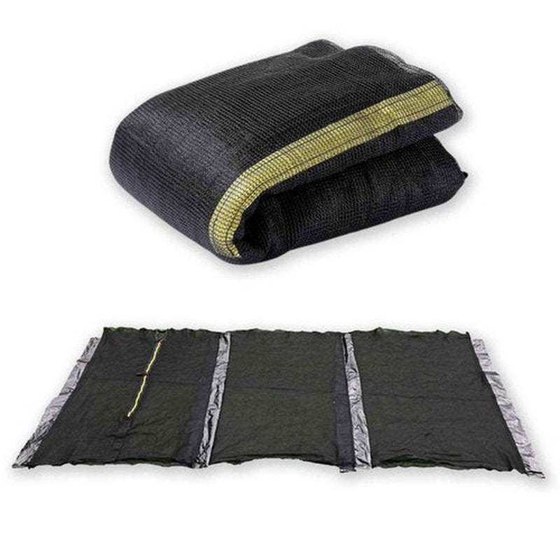 SUOGROLI Trampoline Safety Net, 4/4.6/5/6/8/10/12/13/14/16FT Garden Trampoline Replacement Fences, Kids Protective Net,427cm-8Poles-14ft,Black