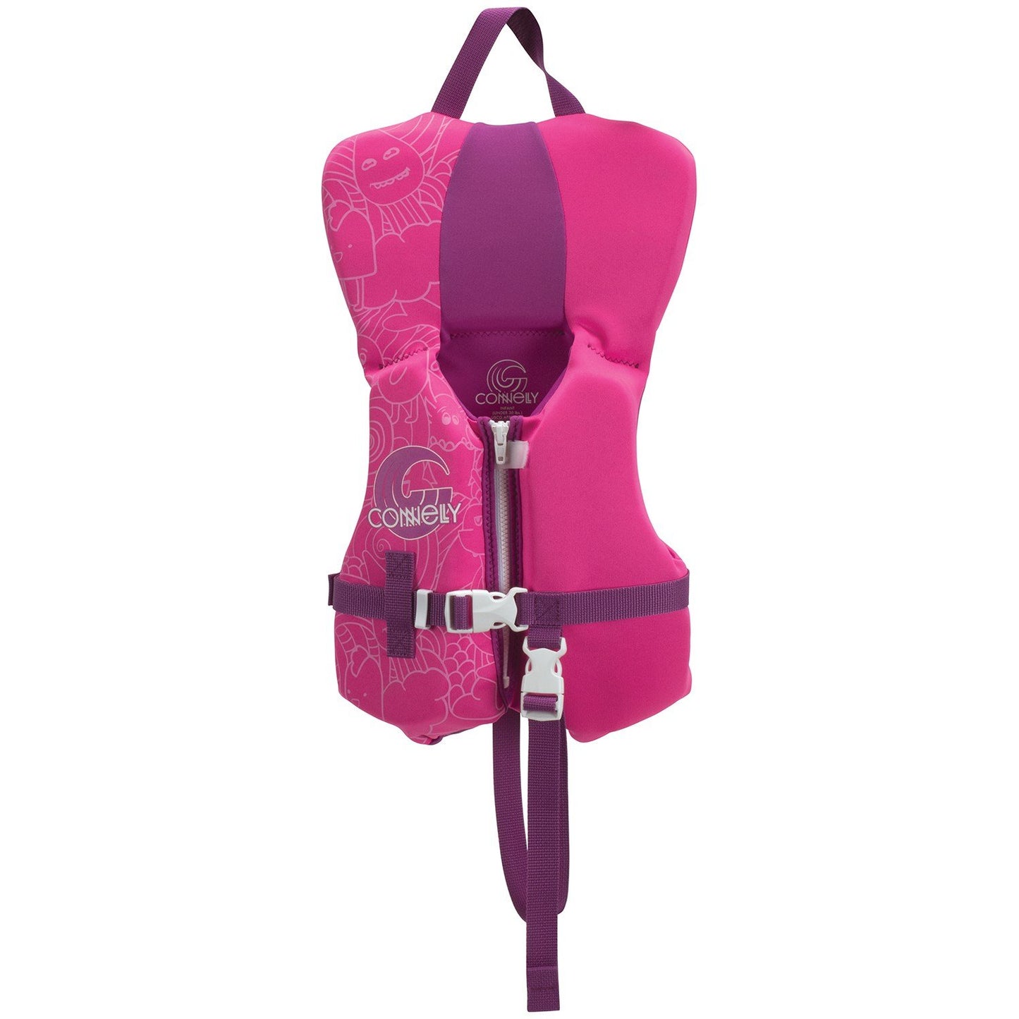 Connelly Infant Girl's Promo Neo Vest - Coast Guard Approved