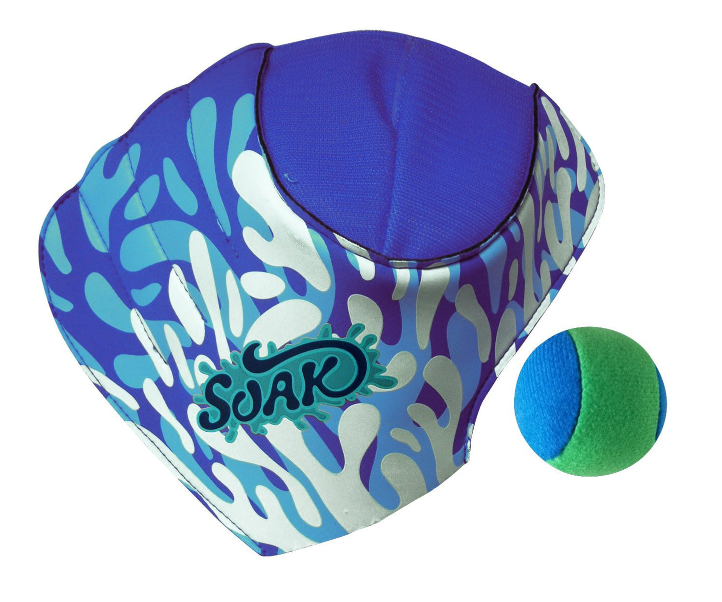 Sunlite Sports Catch Pads Toss and Catch Ball Game Set, Includes 2 Hand Pads and 1 Ball, Backyard Pool Beach Outdoor Indoor Play, Easy Throw and Catch