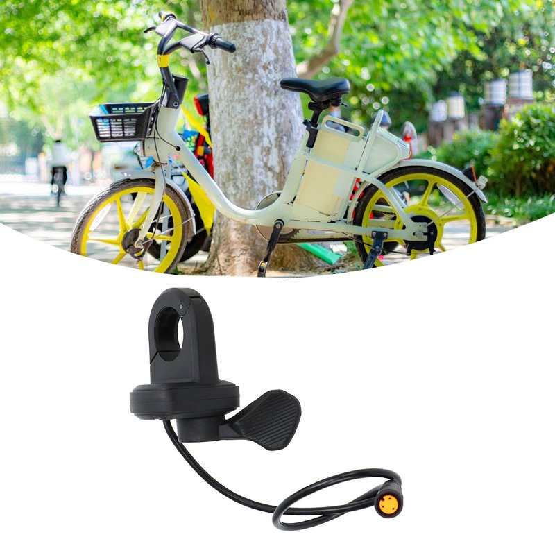 Electric Thumb Throttle Speed Control Finger Throttle Quick Release Thumb Accelerator BBS01 02 BBSHD Motor Black