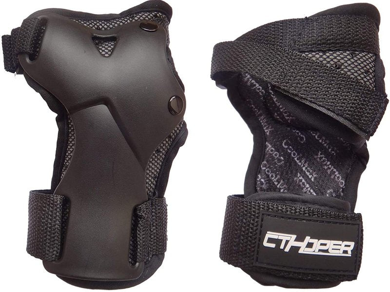 CTHOPER Impact Wrist Guard Protective Gear Wrist Brace Wrist Support for Skating Skateboard Skiing Snowboard Motocross Multi Sport Protection (M)