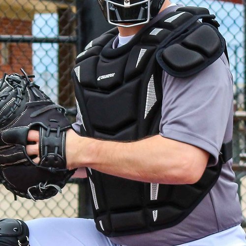 CHAMPRO Optmus MVP Chest Protector, 15", Royal Blue