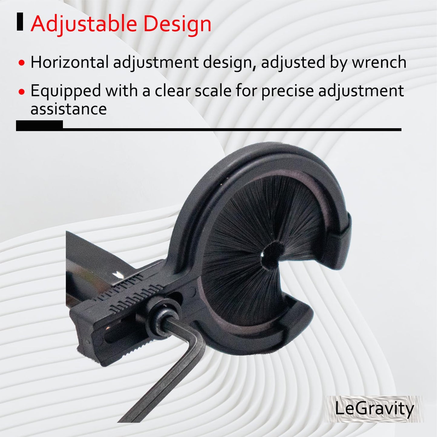 Steel-Land Whisker Biscuit Arrow Rest Arrow Stand for Archery Compound Bow Round Bristle Brush Mounted on Bow for Archery Arrow Targeting Accessories (Black)