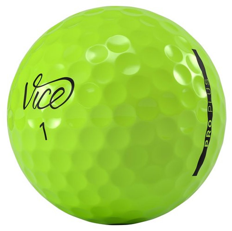 VICE Pro Plus White Golf Balls Bundle | 12 Golf Balls