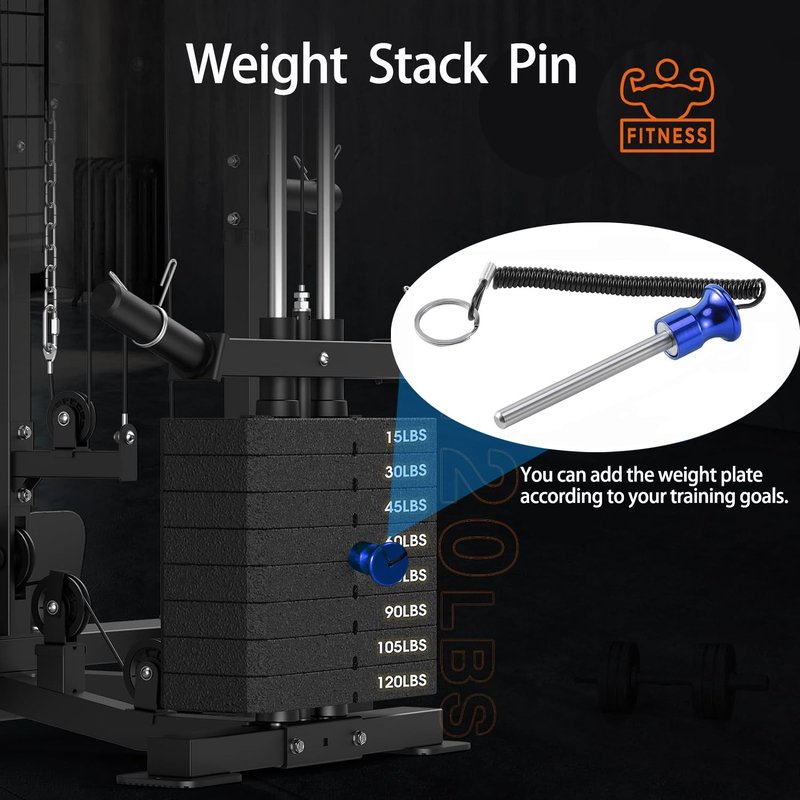 Weight Stack Pin,Magnetic Weight Pin,Diameter 4 Inch Solid Aluminum Alloy Universal Gym Pin Weight Machine Pin for Home Gym Exercise Machine Accessories(2pcs) (Red)