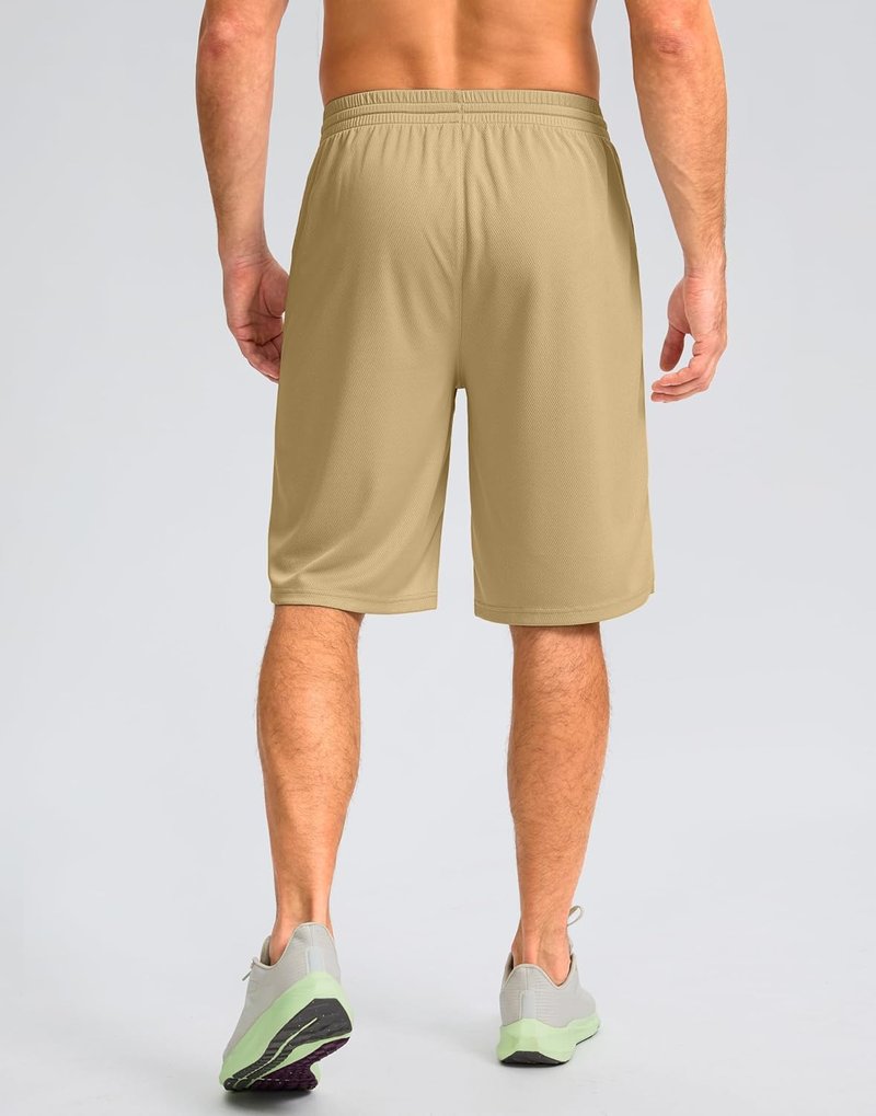 Men's Athletic Shorts - Lightweight Quick-Dry Basketball Shorts with Pockets | 9" / 11" Length