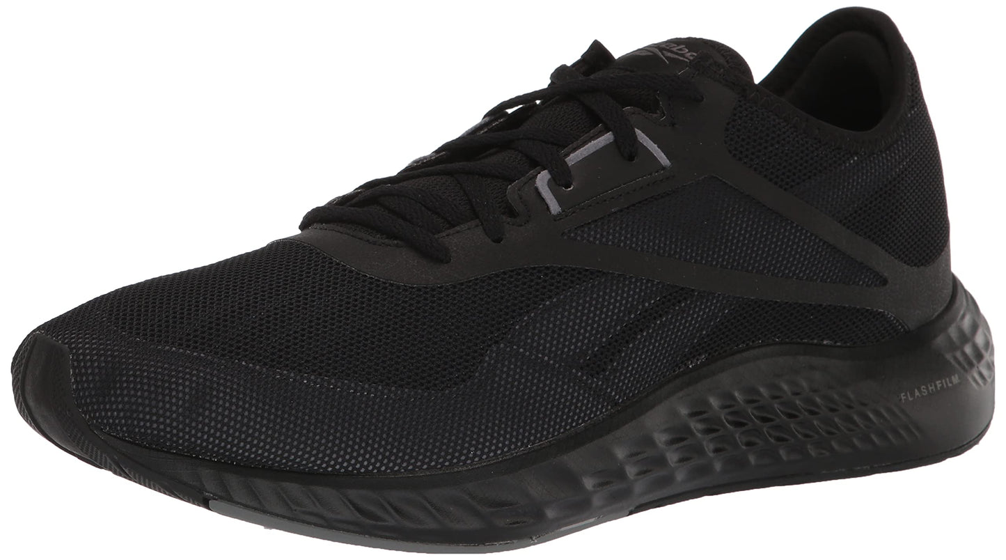 Reebok Men's Flashfilm 3.0 Running Shoe, Black/Pure Grey, 10.5