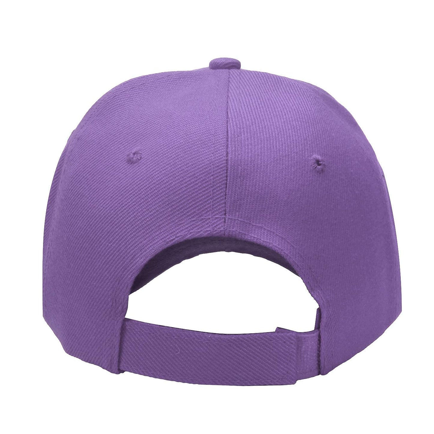 Falari Baseball Cap Adjustable Size for Running Workouts and Outdoor Activities All Seasons (2pk Black & Lavender)