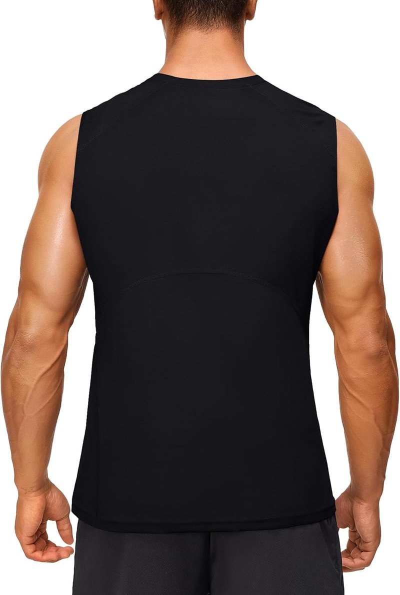 Sauna Suit for Men - Sleeveless Sweat Vest for Effective Gym Workouts | Lightweight & Comfortable