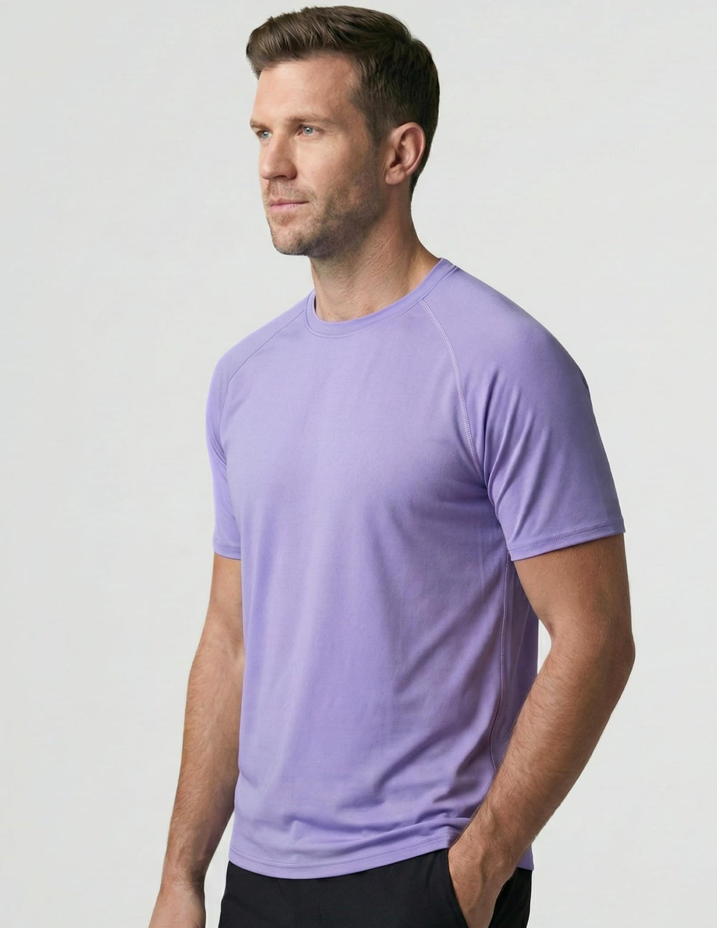 5 Pack Men’s Active Quick Dry Crew Neck T Shirts | Athletic Running Gym Workout Short Sleeve Tee Tops Bulk (Set 8, 4X-Large)