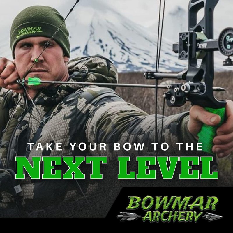 Bowmar Archery Nose Button - Lightweight Design for Consistent Anchor Point | Two Sizes Available