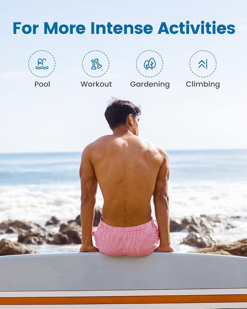 Men's 2-in-1 Swim Trunks | 7-Inch Swim Shorts for Active Lifestyle
