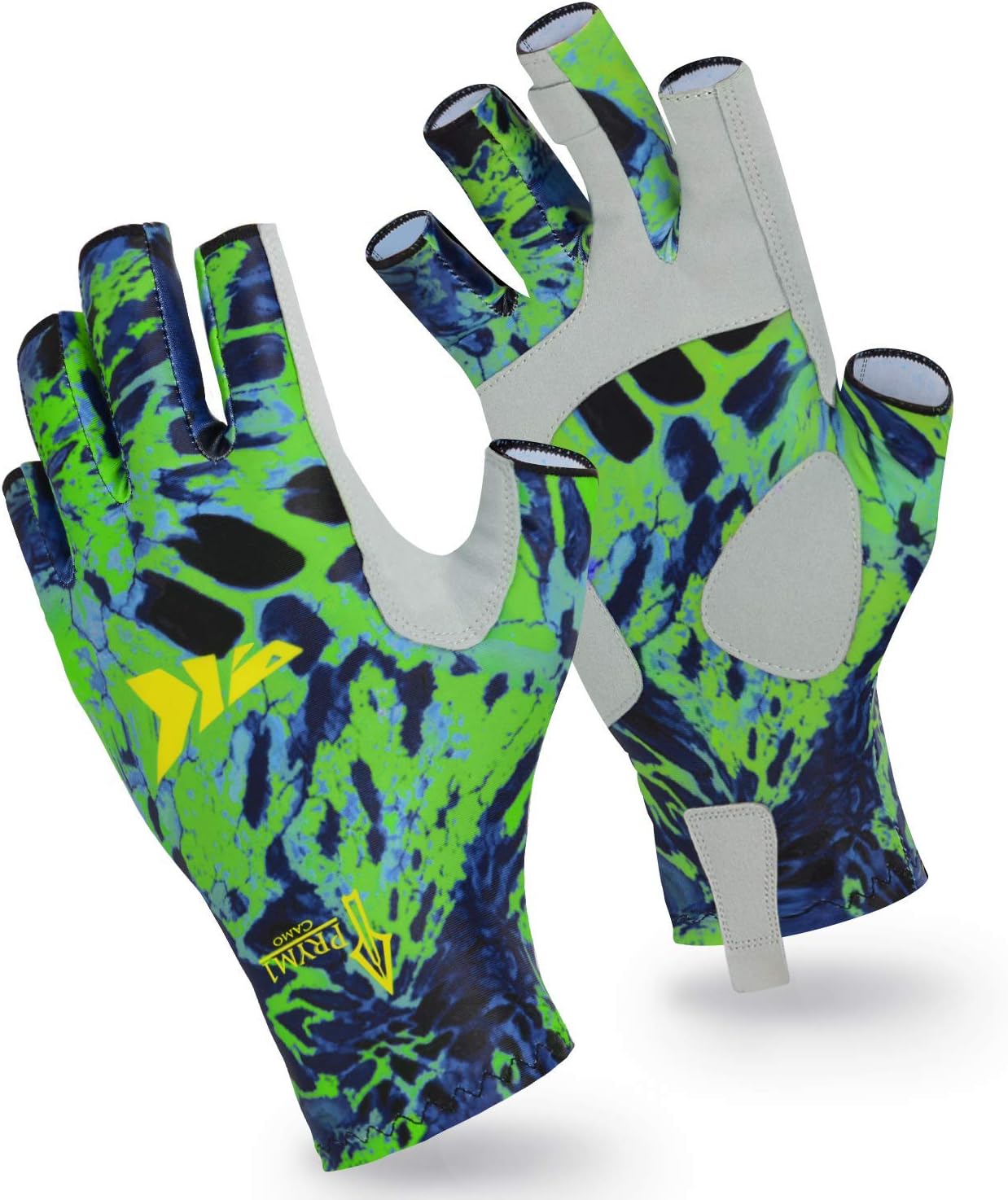 KastKing Sol Armis Fishing Gloves - UPF 50+ UV Protection for Outdoor Activities | Ideal for Kayaking & Rowing
