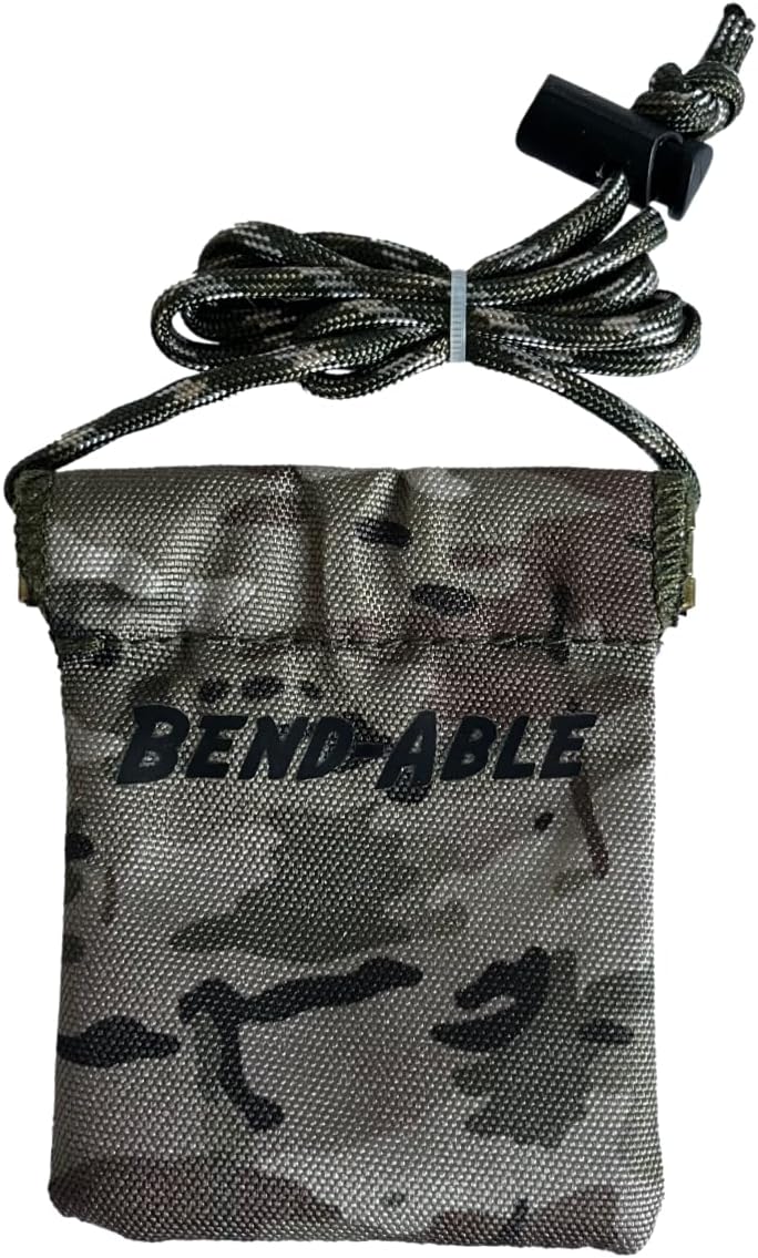 Reed Quiver Pouch - Diaphragm Mouth Call Holder for Elk, Turkey & Coyote Hunting | Quick-Access Design | Multicam Color | Breathable Mesh Back