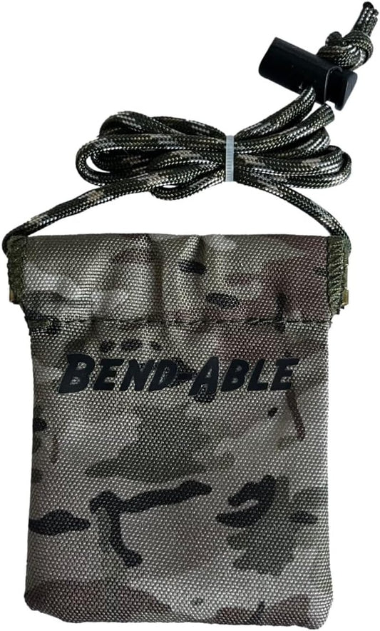 Reed Quiver Pouch - Diaphragm Mouth Call Holder for Elk, Turkey & Coyote Hunting | Quick-Access Design | Multicam Color | Breathable Mesh Back