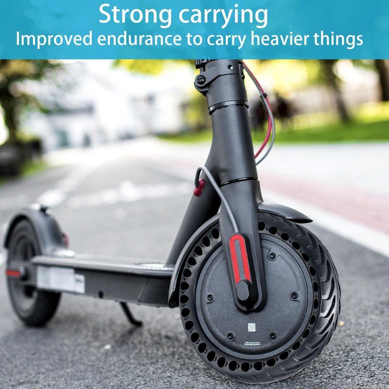 50/75-6.1 Scooter Tire, 2pcs 8 1/2 x2 Solid Tires, Replacement Wheel Compatible with All 8.5inch Scooter Tires