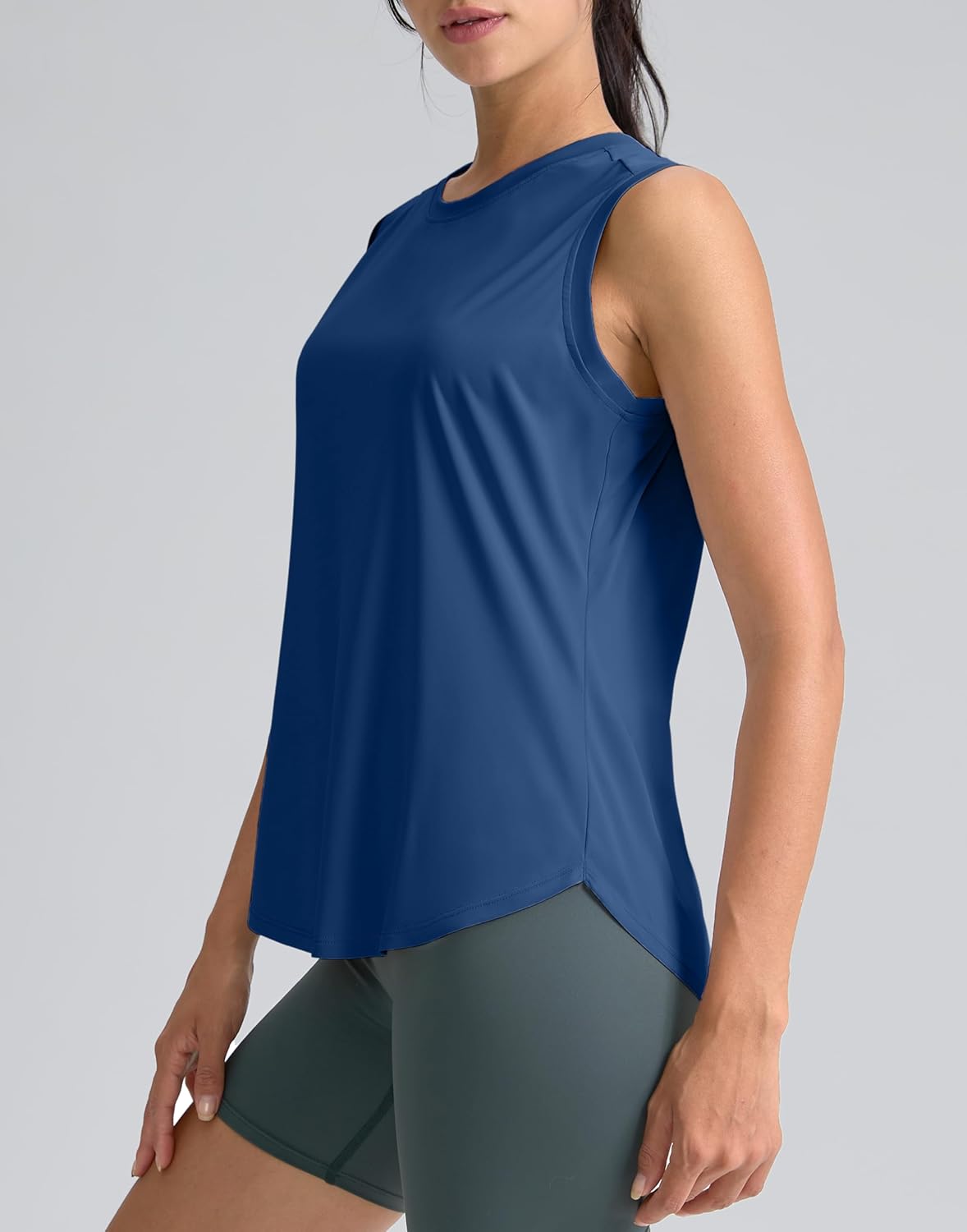 Women's Sleeveless Workout Tops - Breathable Lightweight Yoga & Tennis Tanks | Athletic Running Shirts