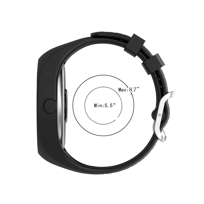 INF Polar M200 bracelet silicone Black