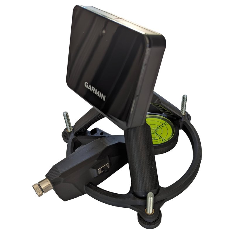 Laser Alignment & Leveling Stand for Garmin R10 Launch Monitor – Version 2.0 - ASA Construction Provides UV & Heat Resistant, Improves Accuracy for Garmin Approach R10