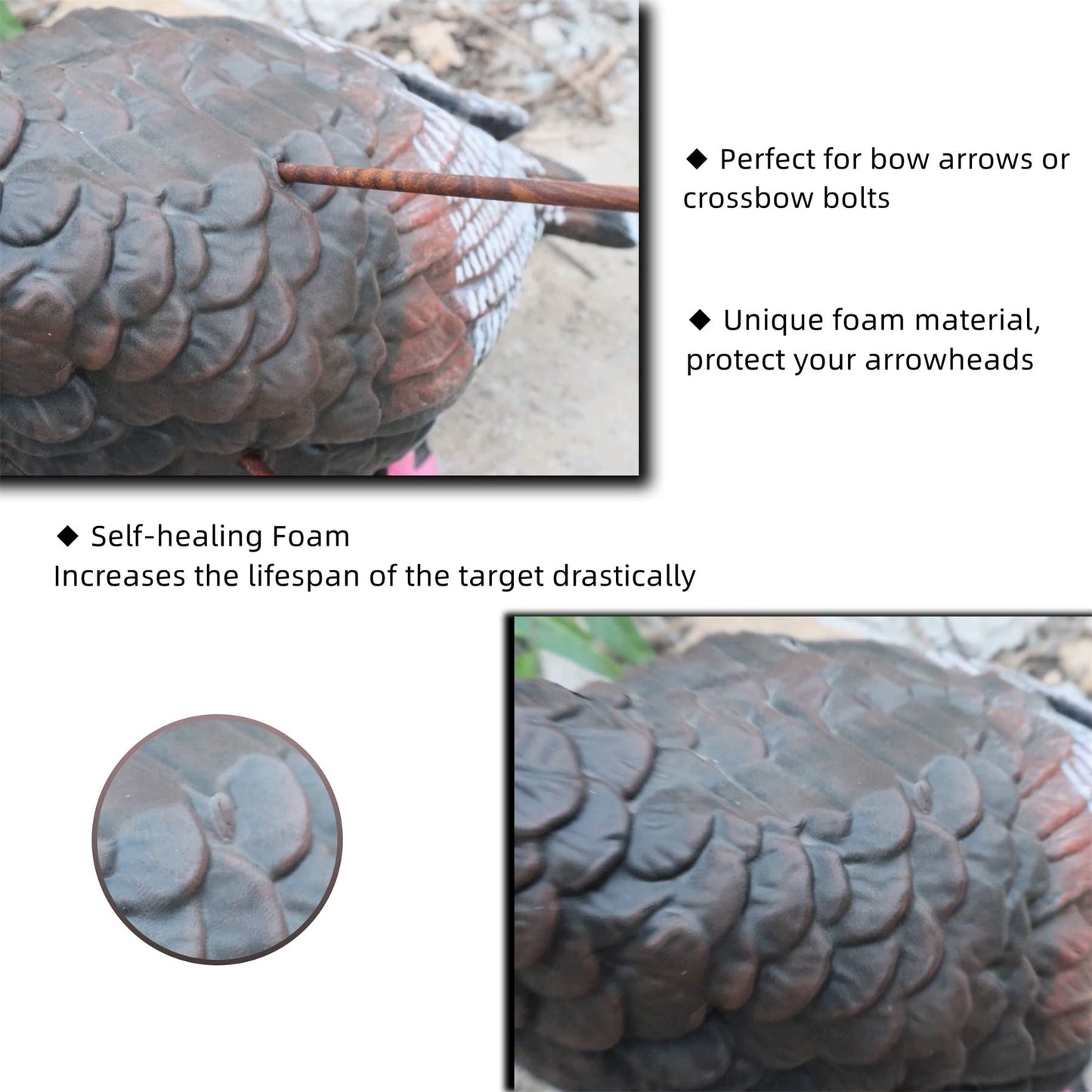 3D Turkey Archery Targets Animal Shooter for Practice Target Shooting