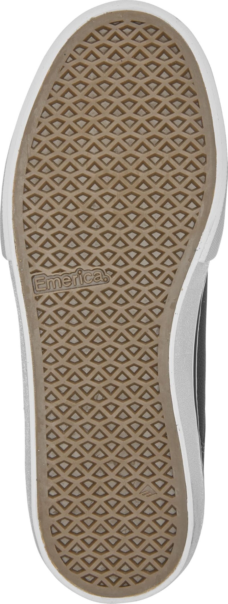 Emerica Cadence – Vulcanized Grip, Streamlined, Clean Single-Piece Vamp, Cushioned Fit, Outstanding Boardfeel, Everyday Sneakers Black/White/Gold