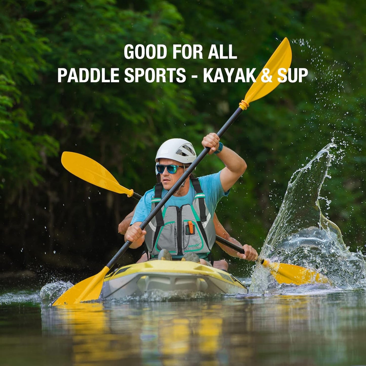 Adult Watersport Universal Life Vest - Comfortable & Adjustable Fit for Safety