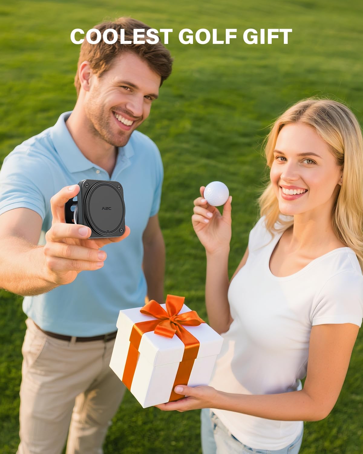 A2C Golf Gifts for Men 3-in-1 Magnetic Phone Holder for Golf Cart, Push Cart, Steering Wheel Phone Mount, Golf Cart Accessories for EZGO, Club Car, Yamaha, Icon, Golfers Essentials for Men Dad Husband