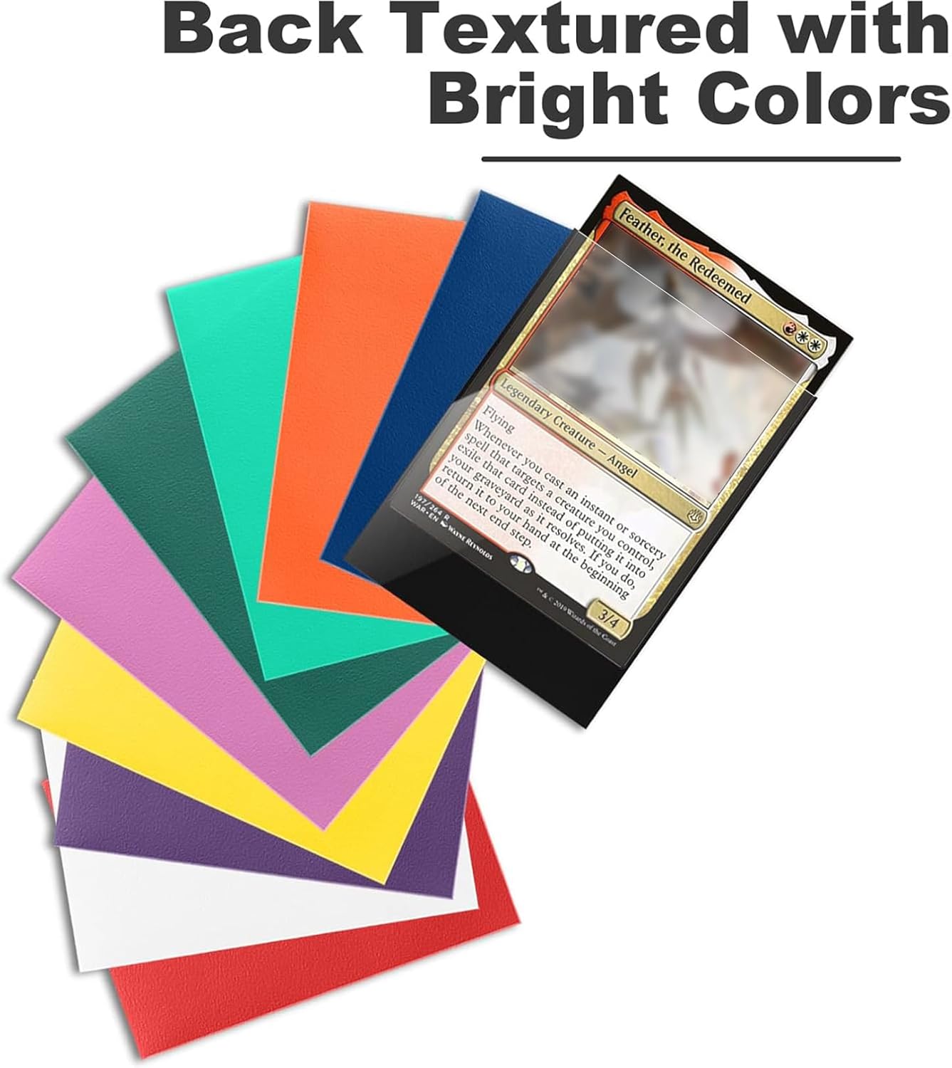 Standard White Card Sleeves 200 Pack - Sturdy Matte Finish for Trading Cards | Perfect for Shuffling & Protection