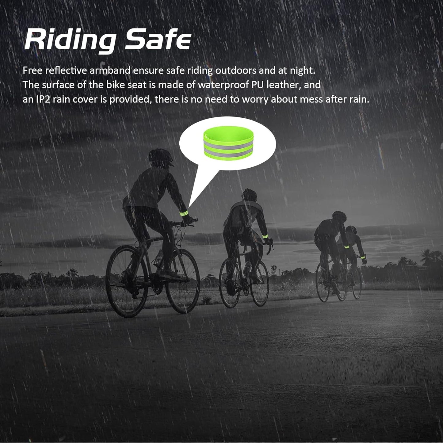 Comfortable Bicycle Seat - Oversized Saddle for Men & Women | Fits Peloton, Exercise, Electric & Mountain Bikes