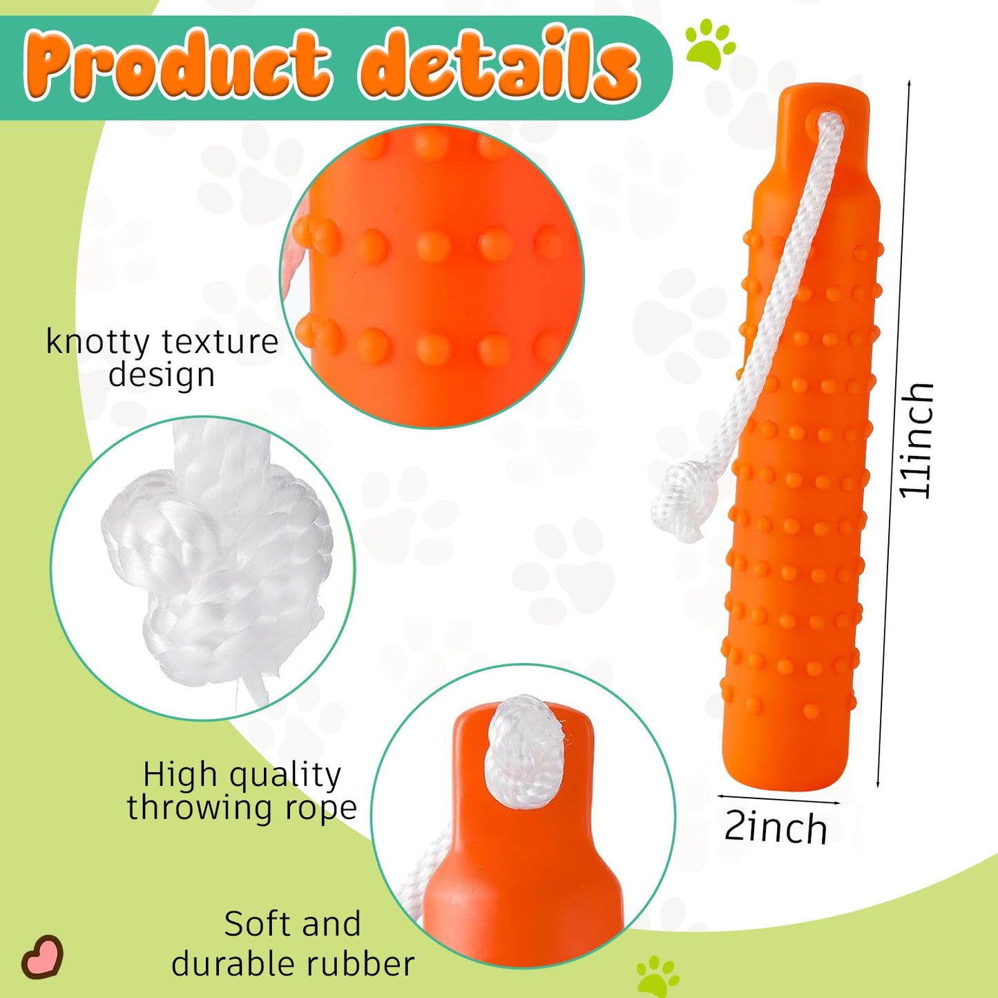 Blueweenly 3 Pcs Canvas Bumper Dummy Bumper Dog Float Toys for Hunting Retriever Training Dog Retriever Outdoor Training Toy Hunting Recognition Trainers(Bright,Pheasant with Feet)