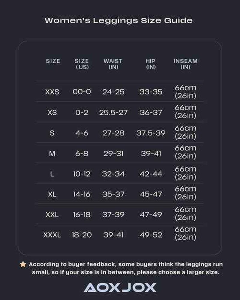Aoxjox High Waisted Workout Leggings for Women Tummy Control Buttery Soft Yoga Metamorph Deep V Pants 26" (Black 3 Pieces Pack, Medium)