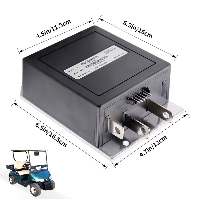 25864G05 36V 350A 5-Pin 25864G09 25864g03 for Curtis 1206-4301 Speed Controller 3-Big-Blades for EZGO Medalist & TXT 1206 Series Model (Year 1994 Up) with ITS Throttle Input