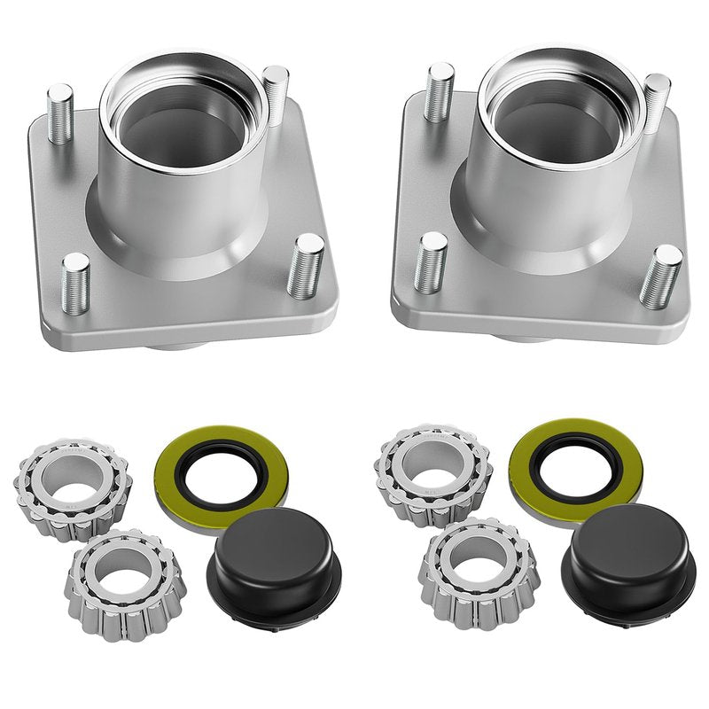 DRIVE UP EZGO TXT Front Hubs, Golf Cart Front Wheel Hub with Wheel Bearings Assembly Fits EZGO TXT Medalist 2001-2013 Gas and Electric Golf Carts, 70895G01