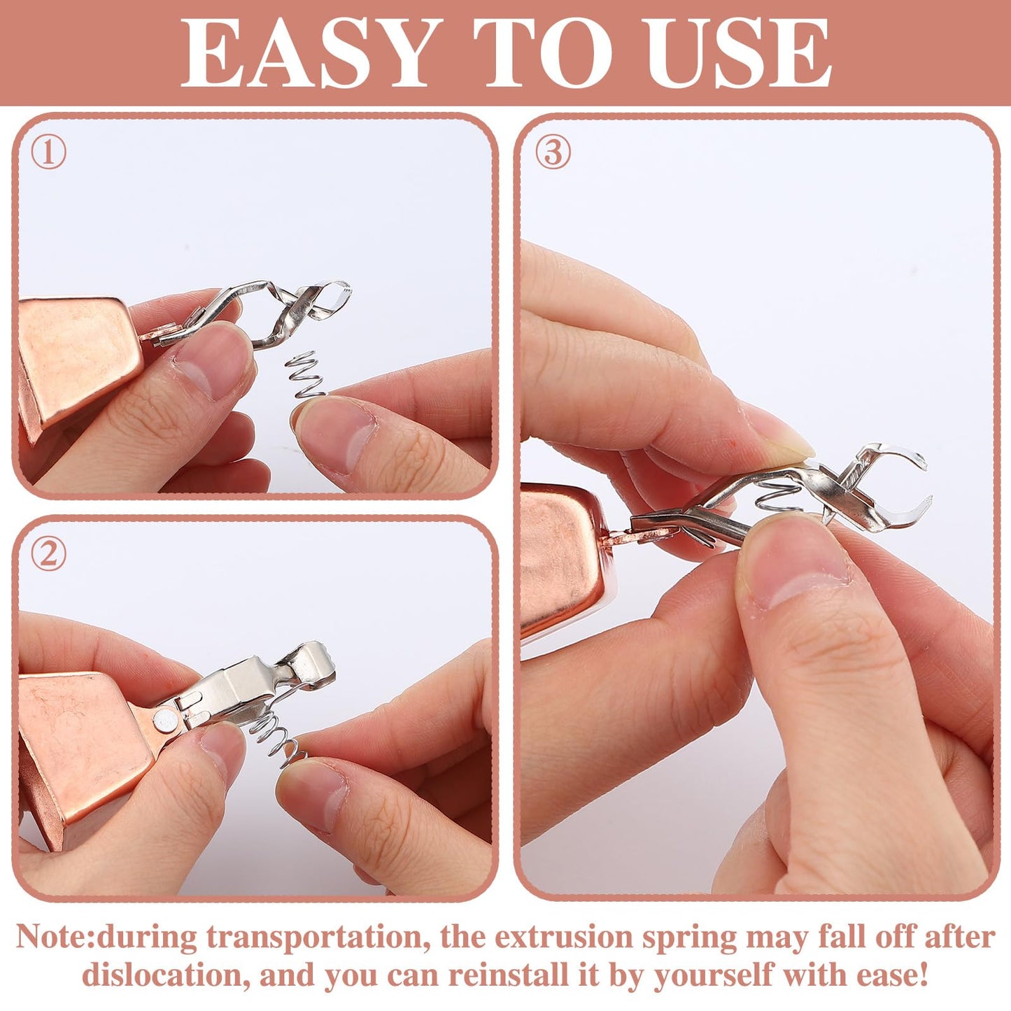 Soulchen 20 Pcs Copper Fishing Bells Fishing Pole Copper Catfish Bells Alert with Clamp Clip on Poles Catfishing Equipment Angling Rings Ice Accessories for Angling Rod Tips