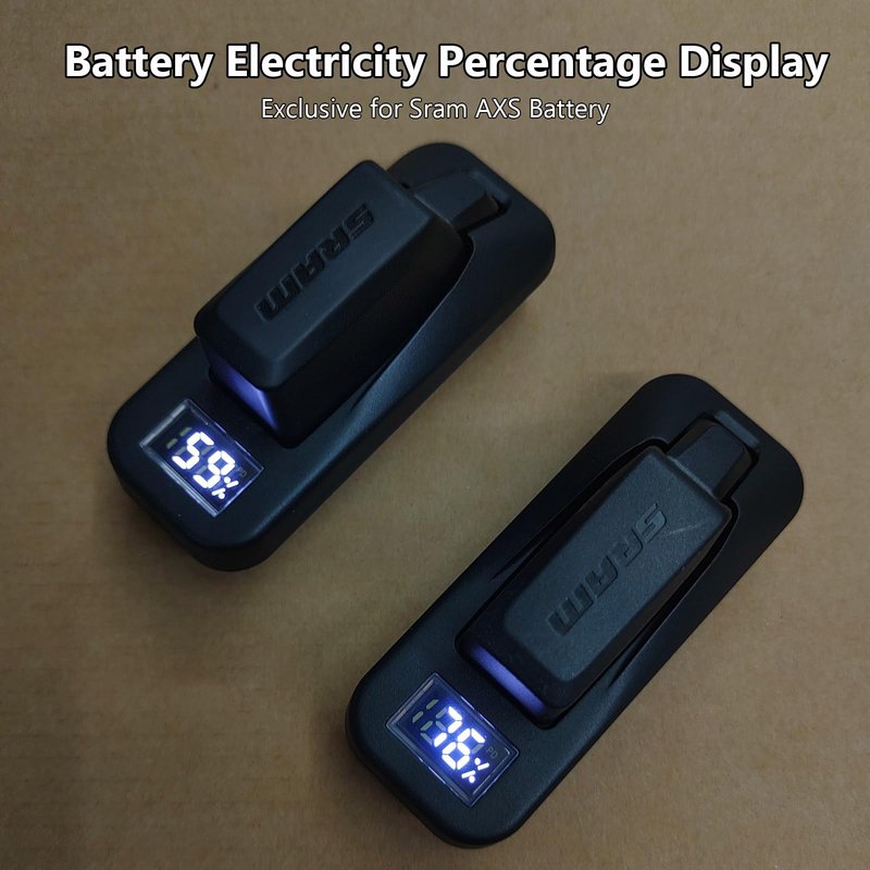 BININIU Display Electricity Percentage Tester for Sram Battery AXS Red eTap Force Rival GX XX1, No Charge Function