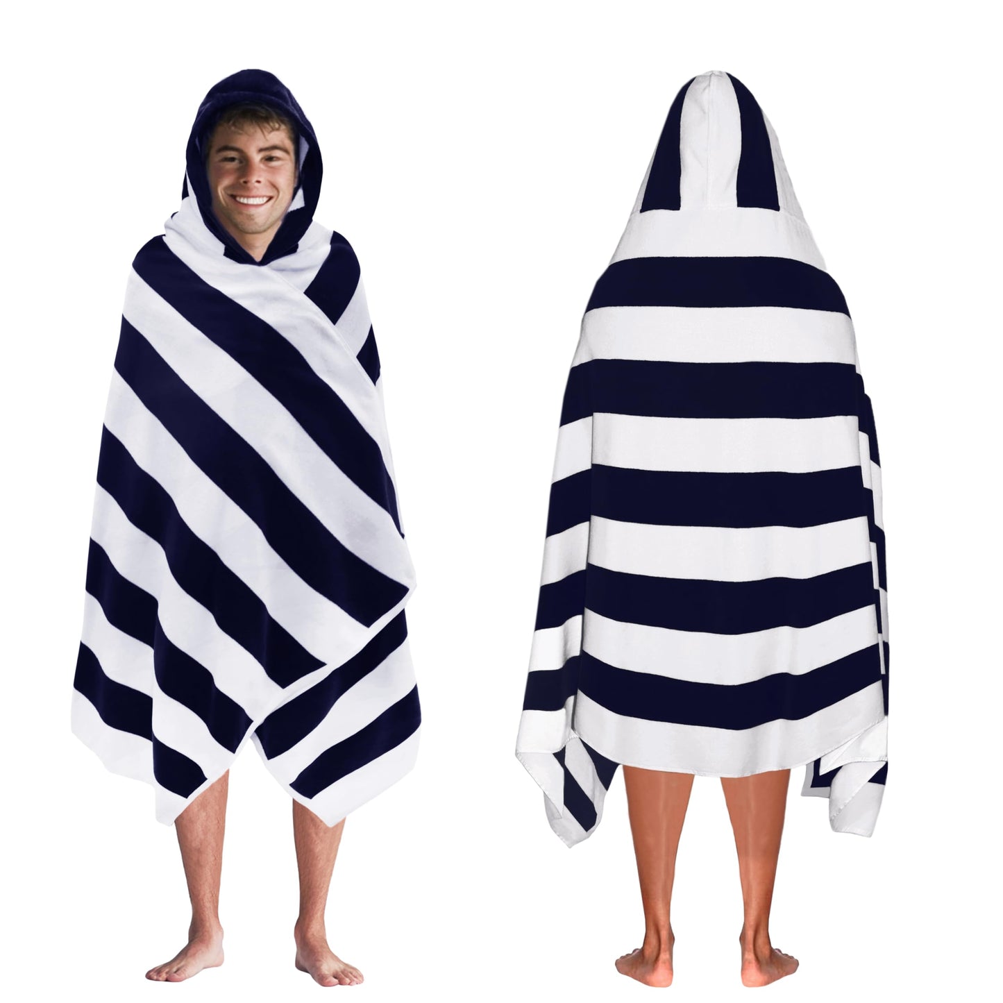 COTTON CRAFT Oversized Beach Towels - 2 Pack 35 x 70 inches XL Beach Towels