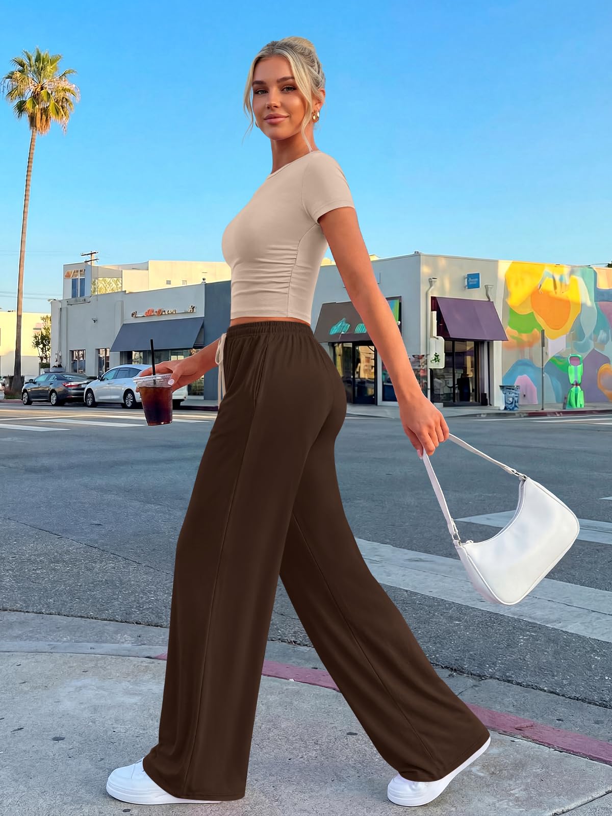 Trendy Queen Womens Petite 2 Two Piece Set 2026 Summer Workout Beach Vacation Cruise Gym Clothes Spring Fashion Lounge Matching School Comfy Airport Travel Outfit Athleisure Clothing