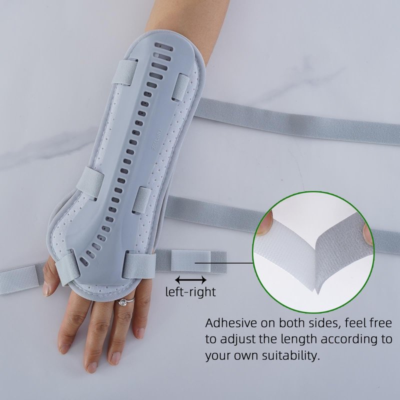 TIERSINI Wrist Fracture Splint,Wrist Brace,for Fractures,Sprains,Pain and Swelling,Arthritis,Tendonitis,Removable Splints for Adult(Right Hand)