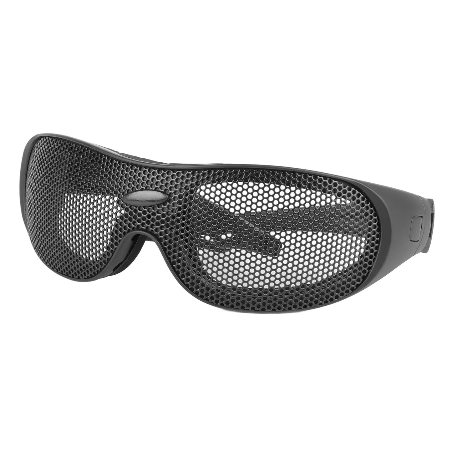 Wind Goggles, Lightweight Good Toughness Multifunctional Breathable Glasses Iron Mesh Pattern for Men and Women for Outdoor Cycling