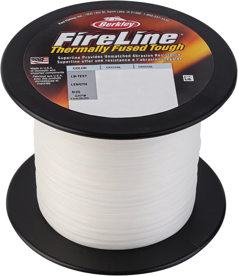 Berkley FireLine - Superline Fishing Line for Ultimate Strength & Sensitivity | 150 Yards, Clear