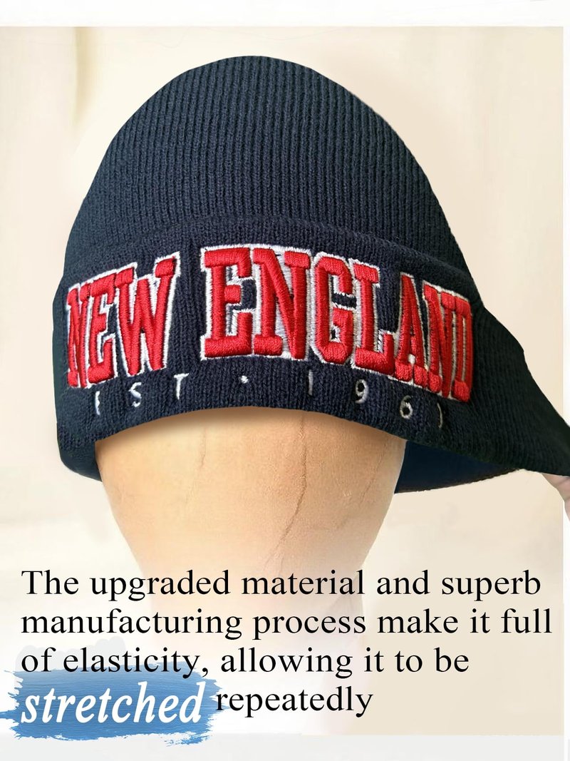 Beanie for Men Women Cuffed Thick Knitted Unisex Winter Hat Beanies, Ideal for Sports, for Men & Women